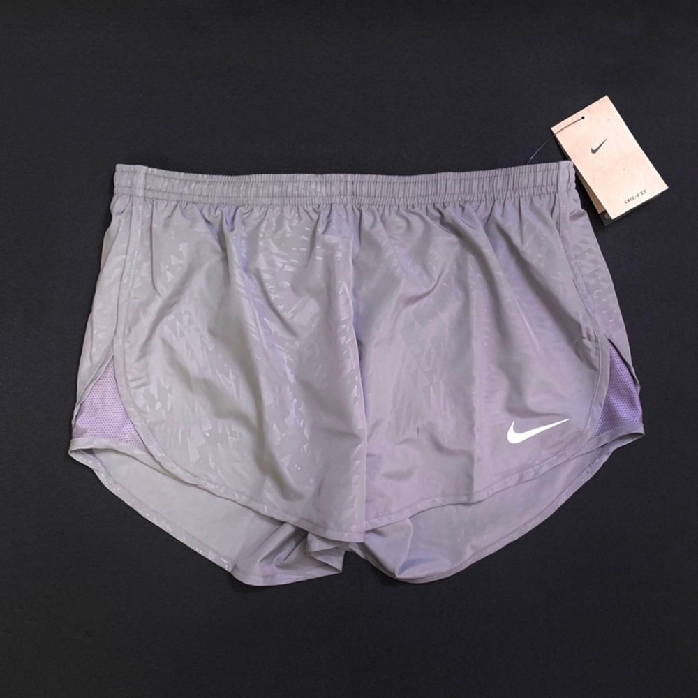 NIKE Women’s Dri-FIT Tempo Running Shorts XS Grey - NWT
